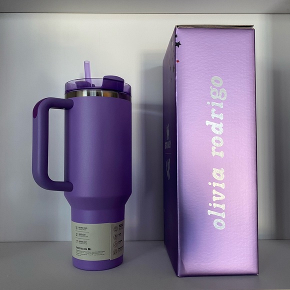 Stanley Lavender Starry Quencher Tumbler Olivia Rodrigo collab - Picture 2 of 9